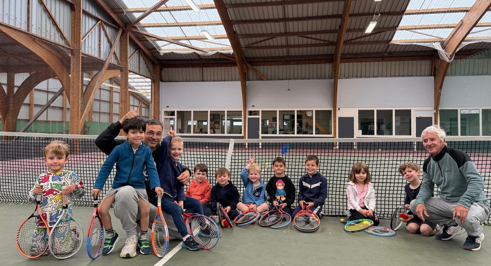 Moment de convivialité au Tennis Club de Plérin