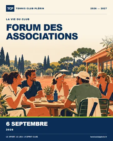 Affiche Forum des associations — dimanche 6 septembre