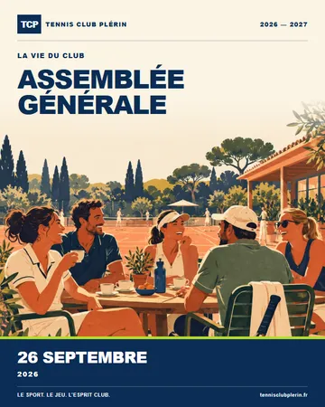 Affiche Assemblée générale — samedi 26 septembre