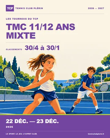Affiche TMC 11/12 ans mixte — 22 déc. → 23 déc.