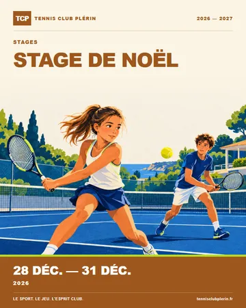 Affiche Stage de Noël — 28 déc. → 31 déc.