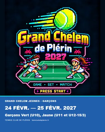 Affiche Grand Chelem jeunes — 24 févr. → 25 févr.