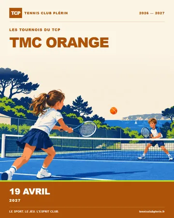 Affiche TMC orange — lundi 19 avril