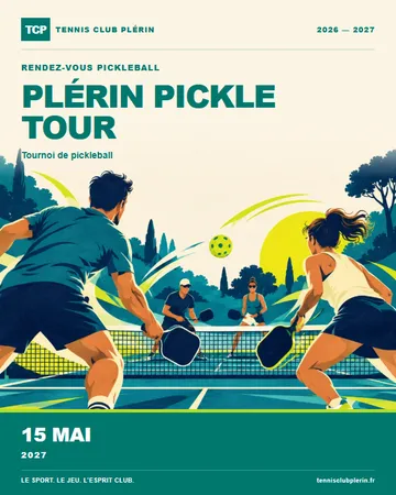 Affiche Plérin Pickle Tour — samedi 15 mai