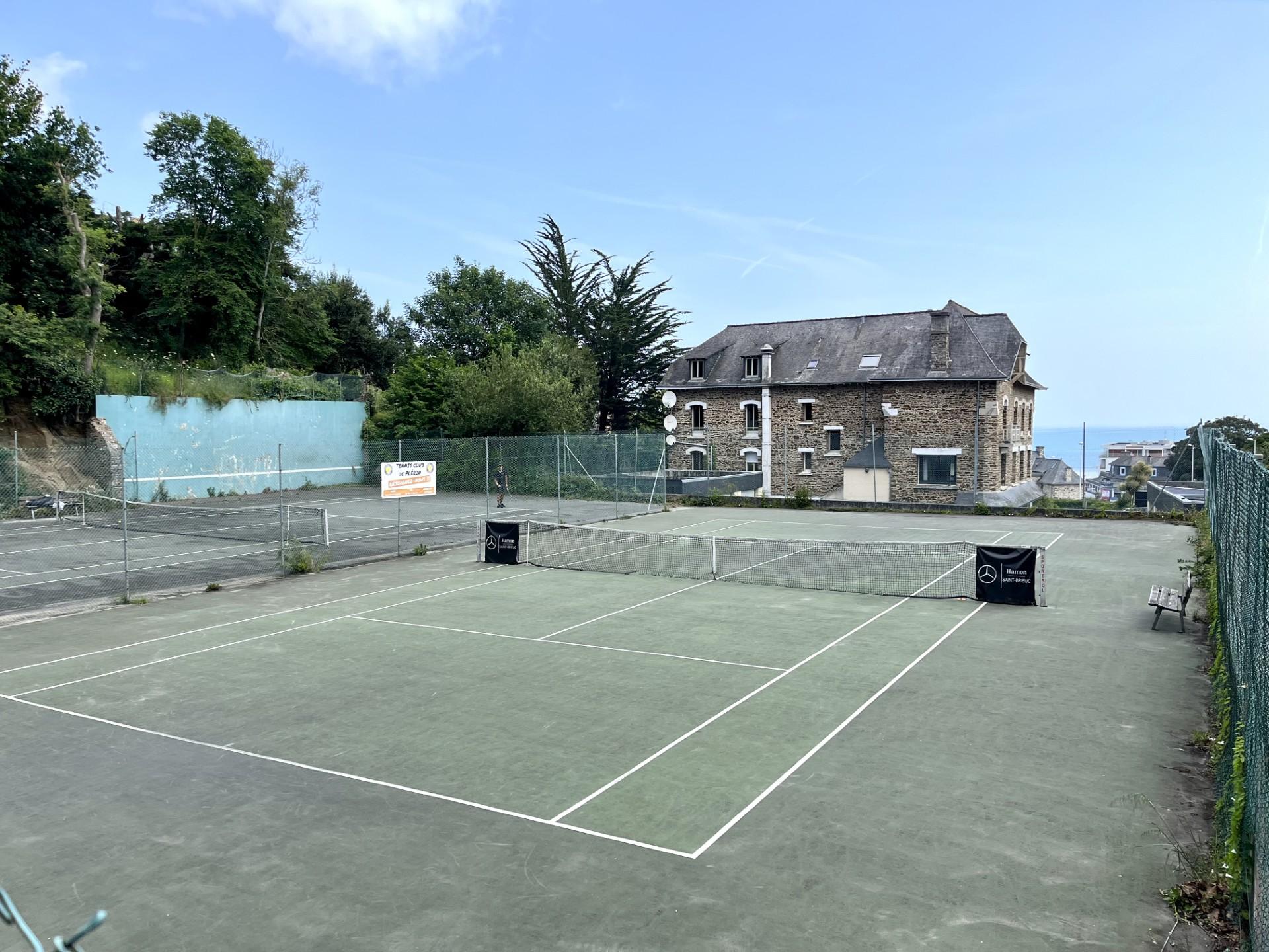 Courts extérieurs du Tennis Club de Plérin