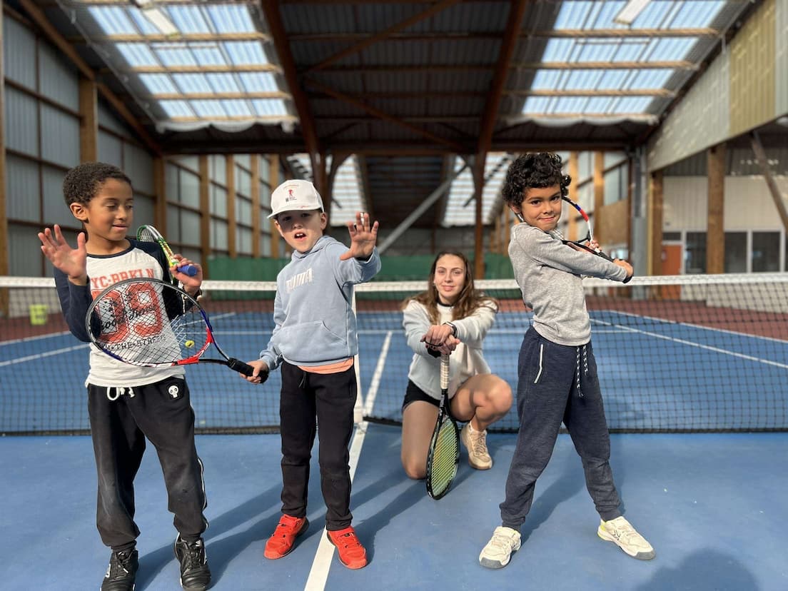 Stage tennis jeunes au TC Plérin