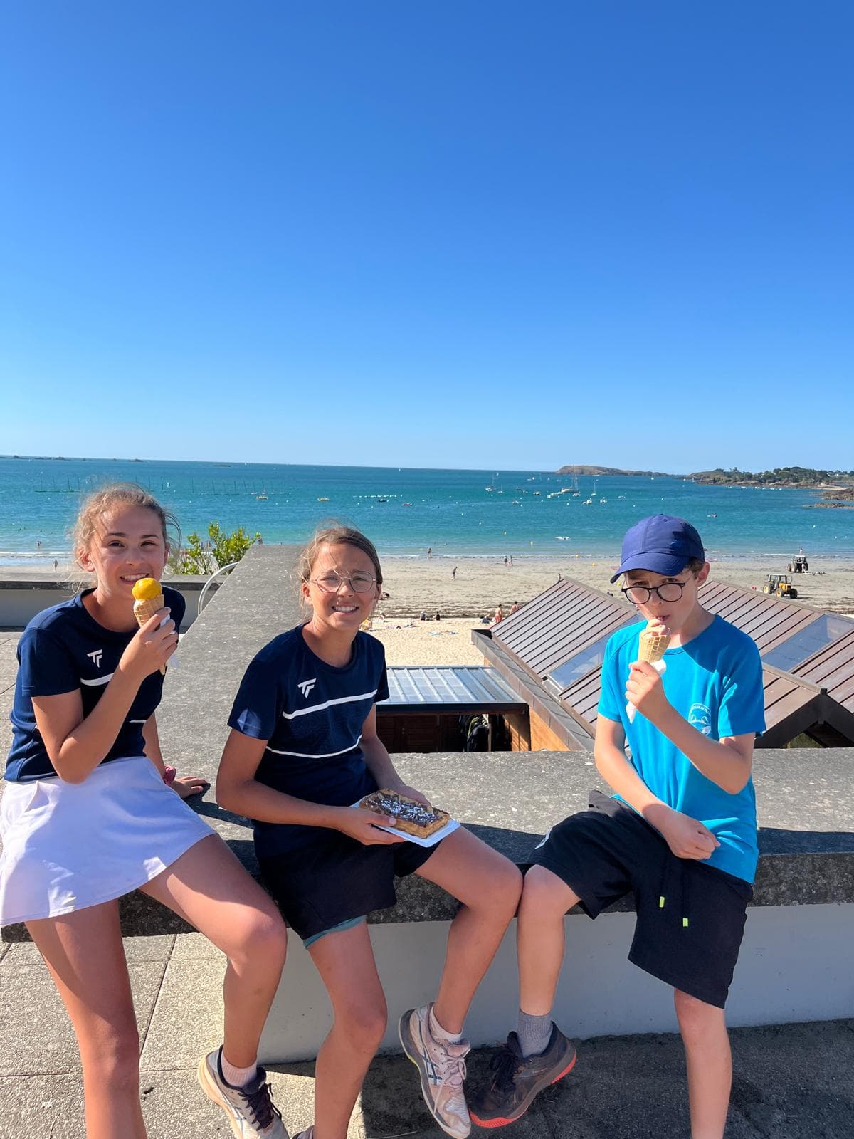 Groupe en tournée jeunes